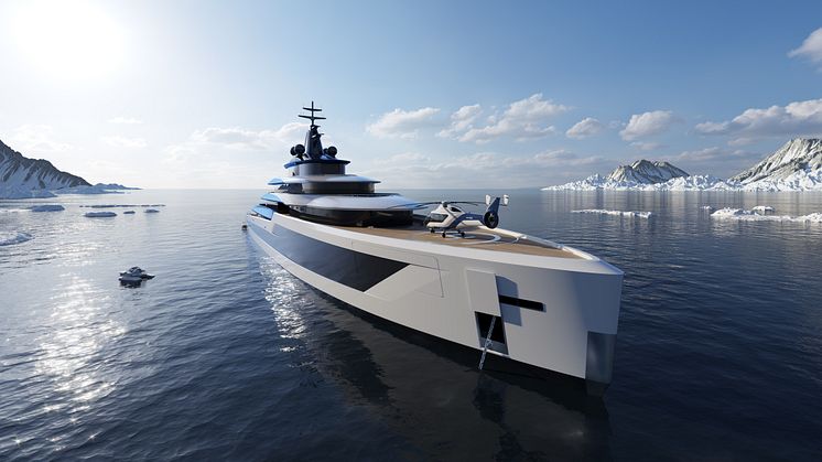 TDoS UNVEILS 120M WORLD VOYAGER SCINTILLA CONCEPT The forward-thinking design emphasizes exploration, indoor/outdoor living, and sustainability