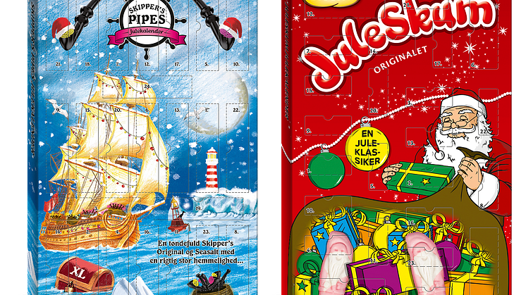 Er du klar til 24 søde skumnisser og lækre lakridspiber? Cloetta Juleskum & Skipper’s Pipes er klar med årets julekalendere!
