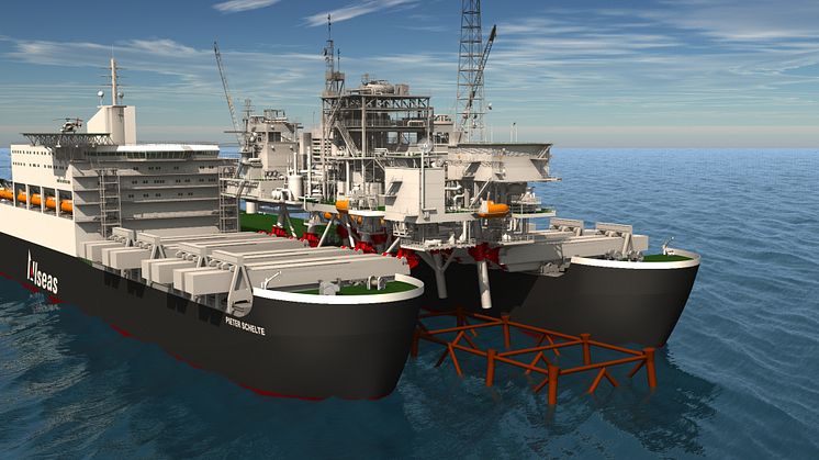 Rekordstort fartyg lyfter offshore-plattformar i ett stycke – Rexroth bistår med tekniken