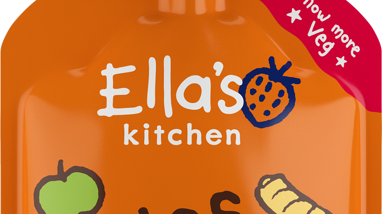 Ella's Kitchen Eple gulrot + pastinakk 4 mnd