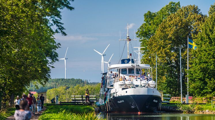 Fler dagsturer på Göta kanal i sommar.