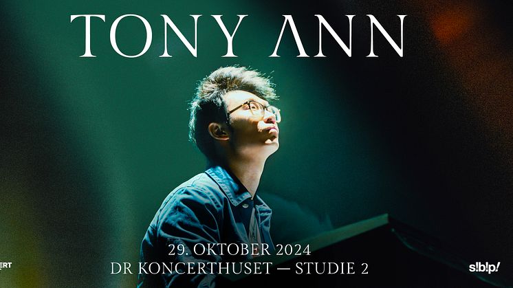 smash!bang!pow! & DR Koncerthuset præsenterer: Den canadiske pianist og komponist, Tony Ann, besøger DR Koncerthuset til oktober