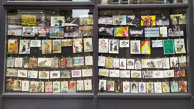 ​Postcard street art to raise money for mayor’s charities