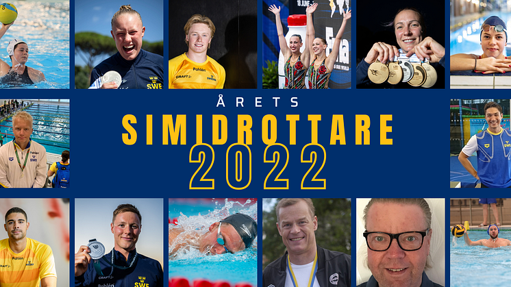 Årets Simidrottare för 2022 är nu utsedda!