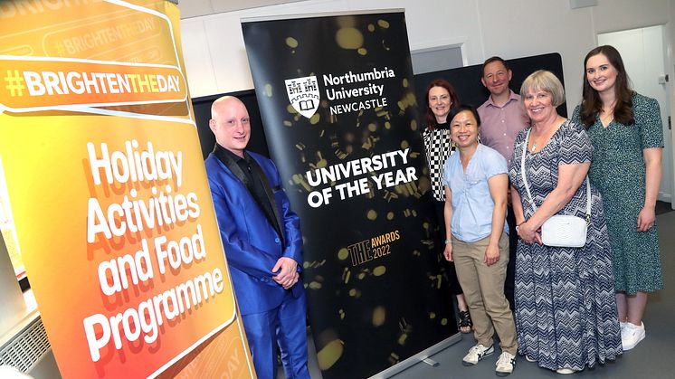 Dr Iain Brownlee, Dr Melissa Fothergill, Dan Monnery, Prof Joyce Yee, Professor Greta Defeyter and Emily Round from Northumbria University