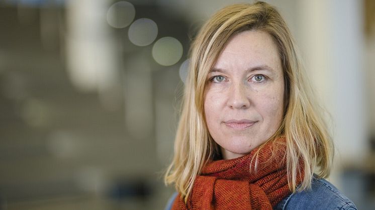Katrin Holmqvist-Sten, prefekt på Konsthögskolan vid Umeå universitet Bild: Mattias Pettersson, Umu