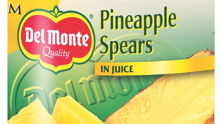 Del Monte lanserar ananasstavar!