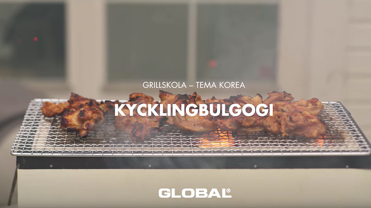 Global grillskola - Kycklingbulgogi