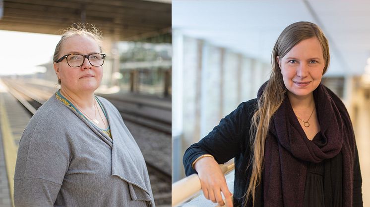 Umeåforskarna Annika Nordlund och Carina Keskitalo finns båda representerade i Sveriges klimatråd, som nu ingår i ett internationellt nätverk för att främja klimatomställning. Bilden är ett montage. Foto: Umeå universitet