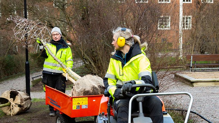 Det är första gången SKB närvarar på Nordiska Trädgårdar, den största trädgårdsmässan i Norden. Foto: Karin Alfredsson