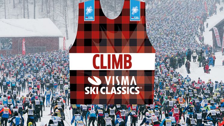 Visma Ski Classics implementerar klätterpris i första backen i Vasaloppet