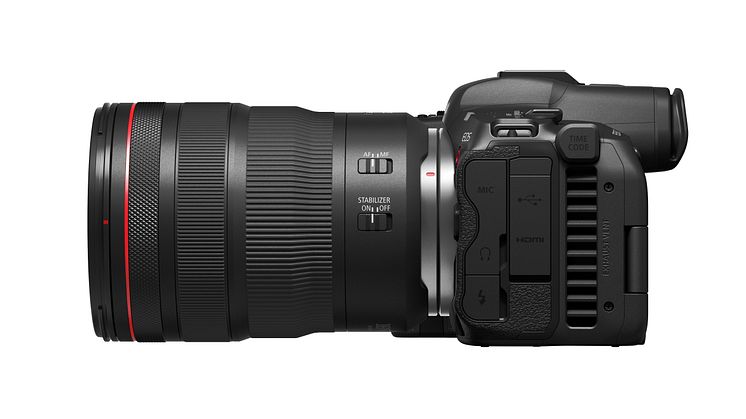 Canon EOS R5 C LEFT SIDE