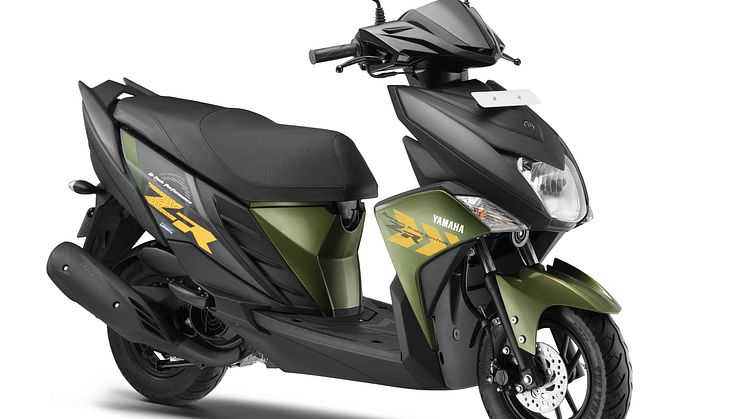 Yamaha Motor Launches Young Male-oriented Cygnus Ray ZR Scooter - Stylish New Product for the Ever-Growing Indian Scooter Market -
