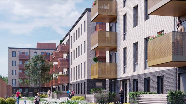 Riksbyggen och LOs nya fastighetsbolag gör bostadsaffär i Malmö 