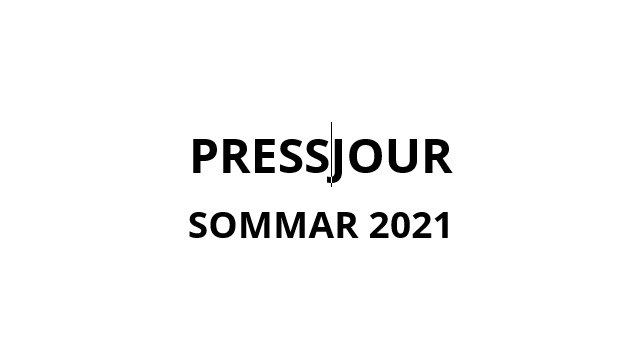 Ändrade nummer för pressjour sommaren 2021