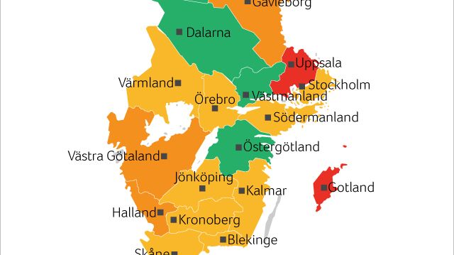 Stabilt nedåtgående trend i antal konkurser 2015. Dalarna och Västmanland är de vinnande länen!