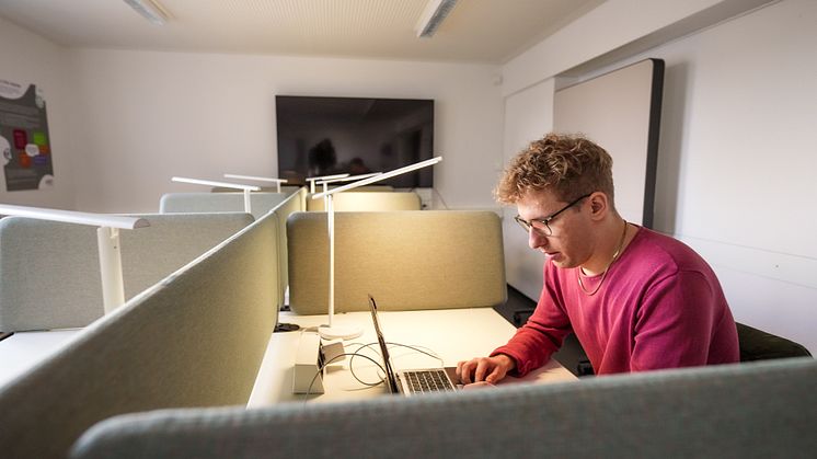 Co-Learning-Space im R-Gebäude der Universität Vechta.