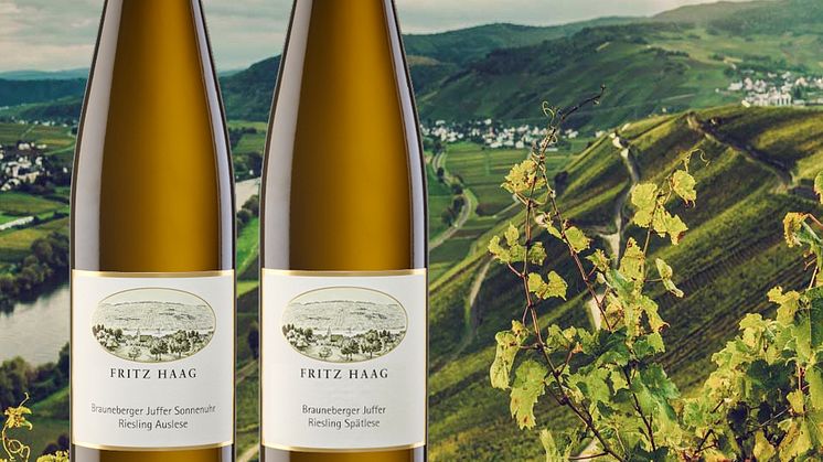 Nu lanseras viner från tyska ikonproducenten Fritz Haag