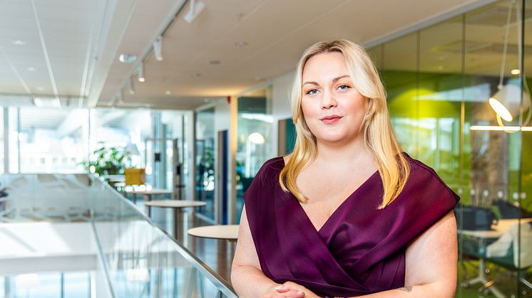 1. Amanda Borneke, Specialist inom Cirkulär ekonomi hos Sweco. Fotograf Anna W Thorbjörnsson.