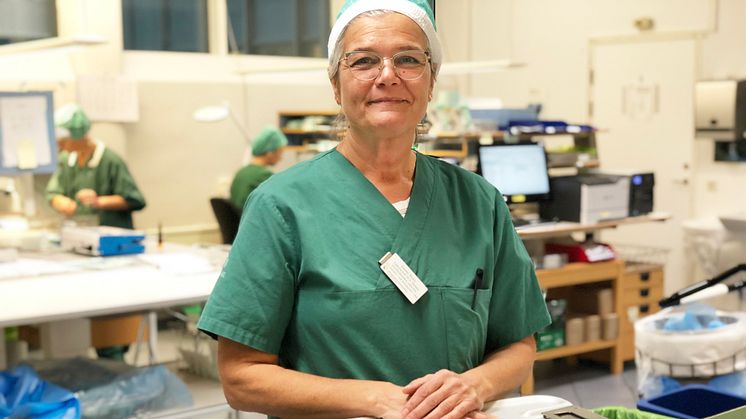 Sanna Bozic, enhetschef för den steriltekniska enheten på Skånes universitetssjukhus i Malmö.