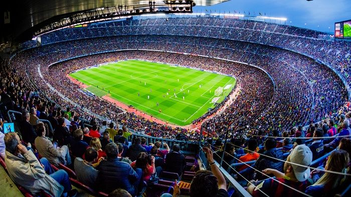 View of Camp Nou!