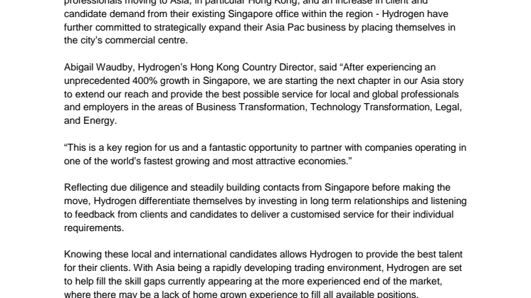 Hydrogen's mobility story continues in Hong Kong