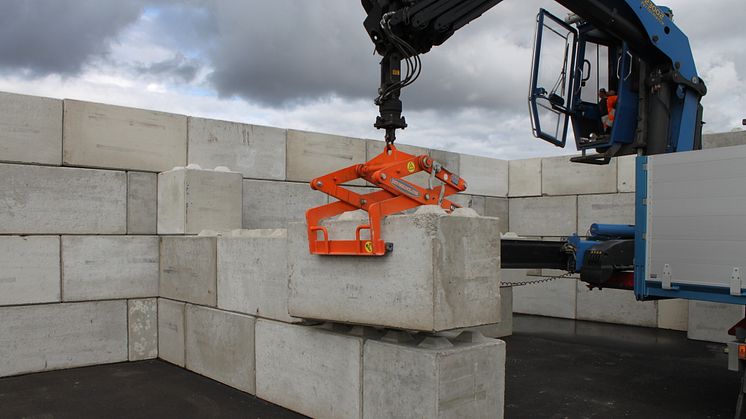 C3C levererar betongblock med enkelt montage