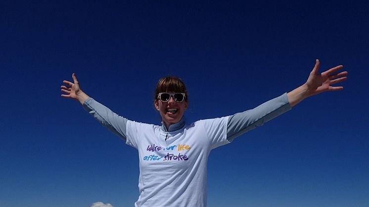 ​Postwoman conquers 30,000ft challenge for the Stroke Association