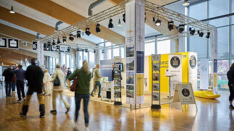 SCR medverkar på presskonferens på Elmia Husvagn Husbil 6 september