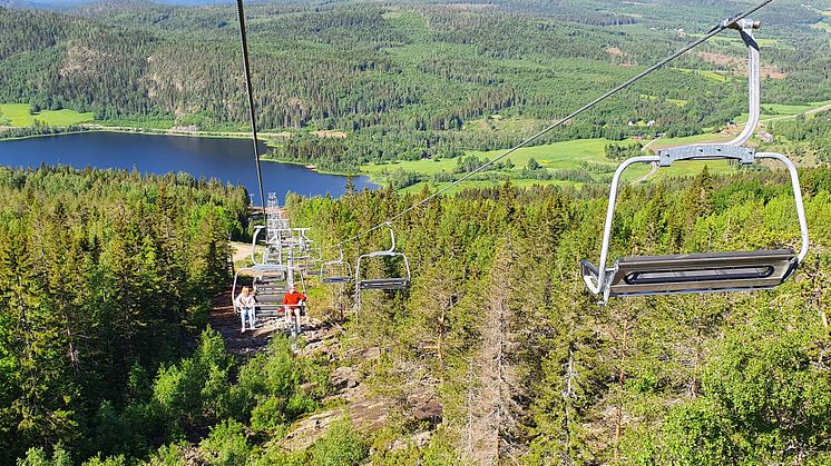 Pressinbjudan: Skulebergets linbana öppnas 29 juni