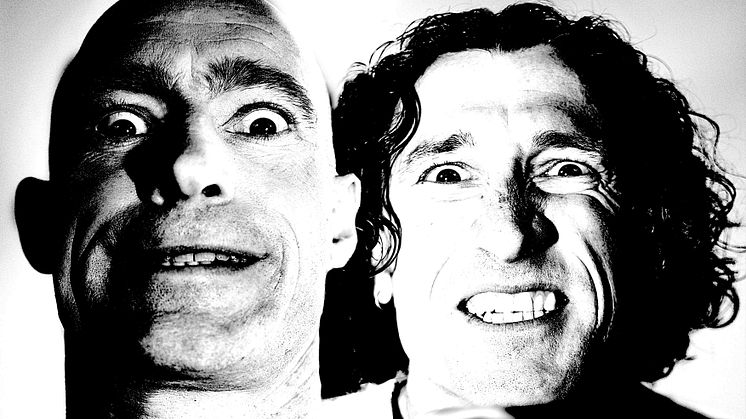 Sverigepremiär för spektakulära komikerduon The Umbilical Brothers nya show 