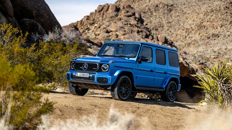 Nu är det äntligen premiär för den eldrivna versionen av G-Klass: Mercedes-Benz G 580 with EQ Technology 