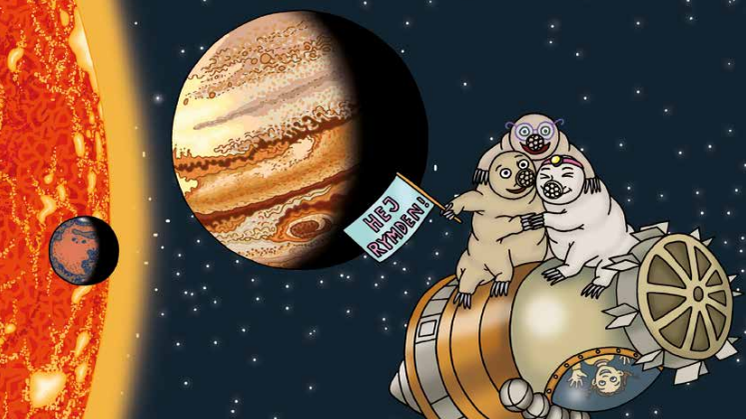 Leia och björndjuren - en upptäcktsresa i rymden (Lärarhandledning)