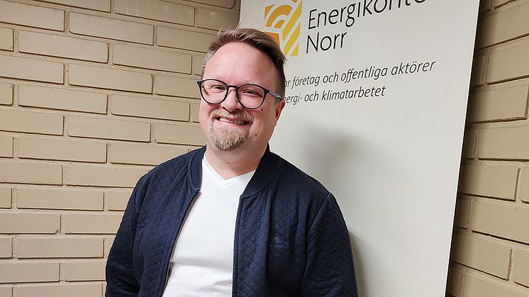 Fredrik Carlsson, kontorschef på Energikontor Norr i Luleå.