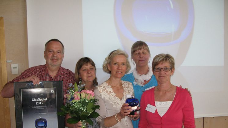 Vårdcentralen Sjöbo vinnare av Glasäpplet 2012