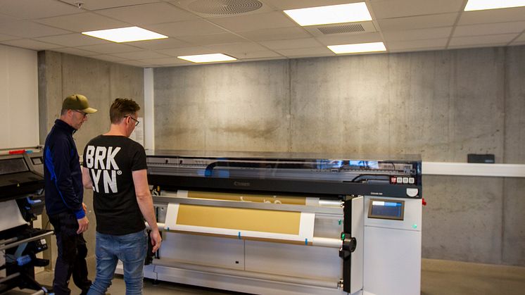 Colorado-printeren er i full sving