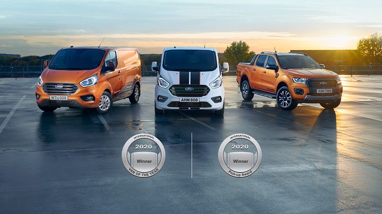Ford vinner Årets Transportbil och Årets Pickup