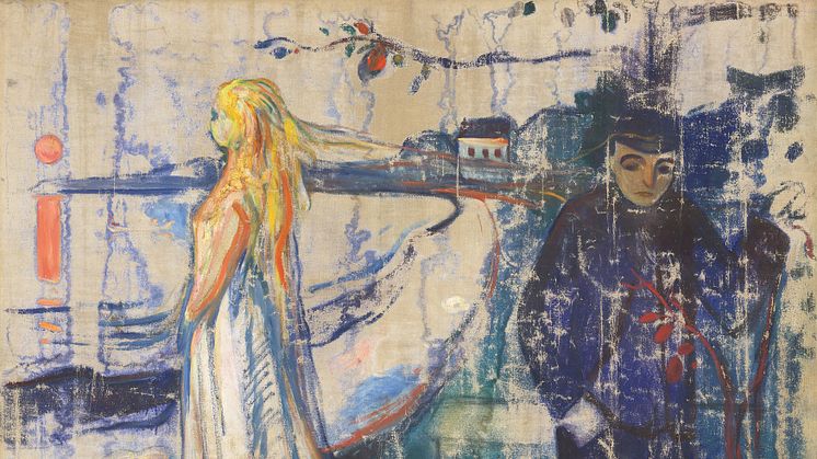  Edvard Munch: Løsrivelse / Separation (1894)