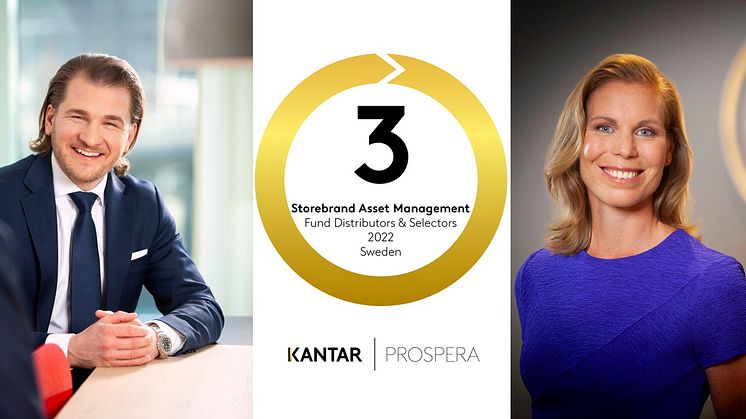 Storebrand Asset Management får toppbetyg i Prospera-undersökning