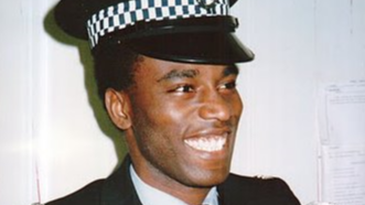 [Dr Victor Olisa early in his career] 