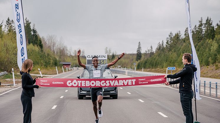 Löparna sprang nästan två varv runt jorden i det virtuella Göteborgsvarvet