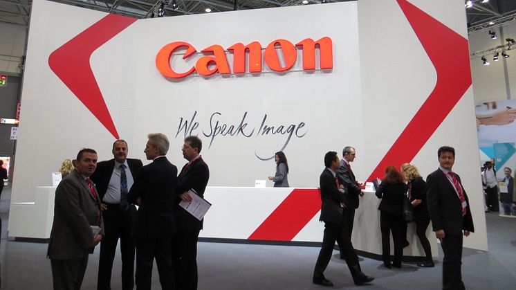 drupa-suksess for Canon