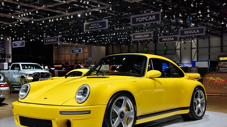 RUF CTR fikk enorm interesse under Geneve Motorshow i mars i år. Mikla Supercars har fått tak i et av totalt 30 eksemplarer  den svært eksklusive tyske superbilen.