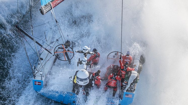 Hi-res image - Inmarsat - Inmarsat’s FleetBroadband powered the digital content delivery from the race yachts throughout the 2017-18 Volvo Ocean Race