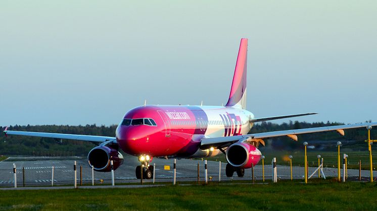 Det ungerska flygbolaget Wizz Air fortsätter att expandera från Malmö Airport.