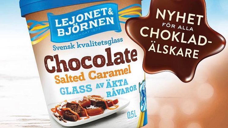 Nyhet Lejonet&Björnen Chocolate Salted Caramel 