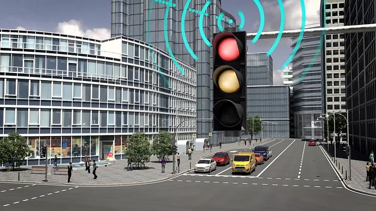 Smarte trafikklys system