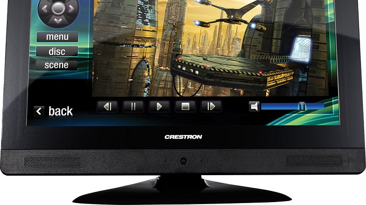 Crestron V-panel - Den första touchpanelen med stöd för 1080p HD