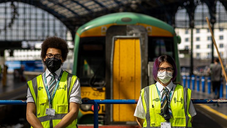 Individuals aged between 16 and 24 from the south of England have joined the rail operator as Customer Experience Ambassadors. More images below.