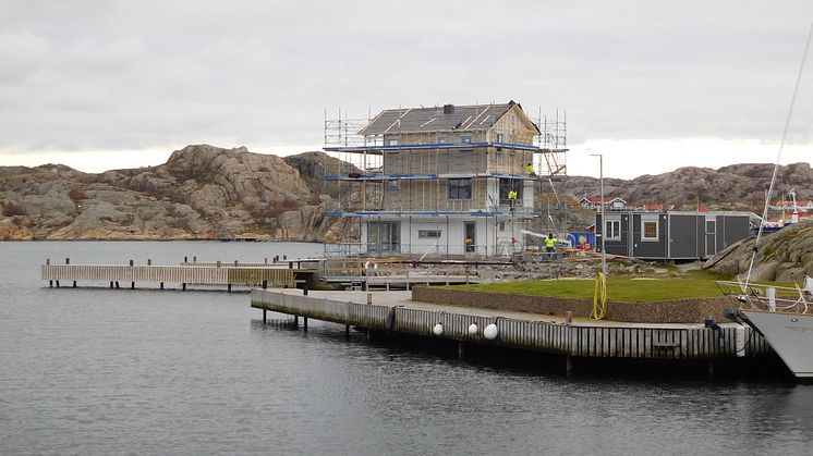 Cembrit Windstopper Extreme klarar 12 månader utan fasad